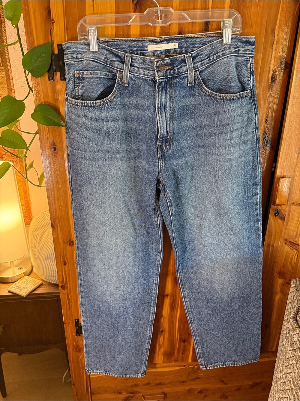Classic Women’s Blue Denim Jeans - Comfortable Everyday Fit